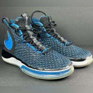 Nike Men's AlphaDunk Pure Magic 2019 LOB Black Blue White Size 8